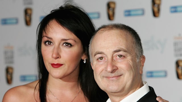 couple posing at BAFTA event 