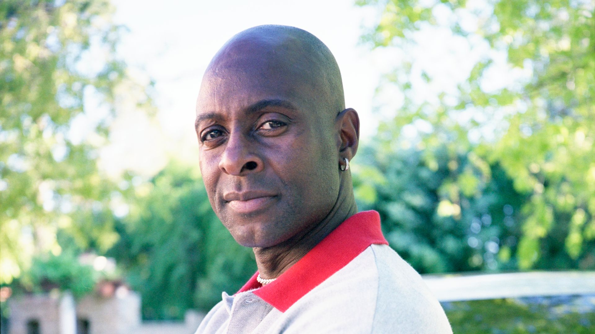 American football wide receiver Jerry Rice in May 2004 in Palo Alto, California.