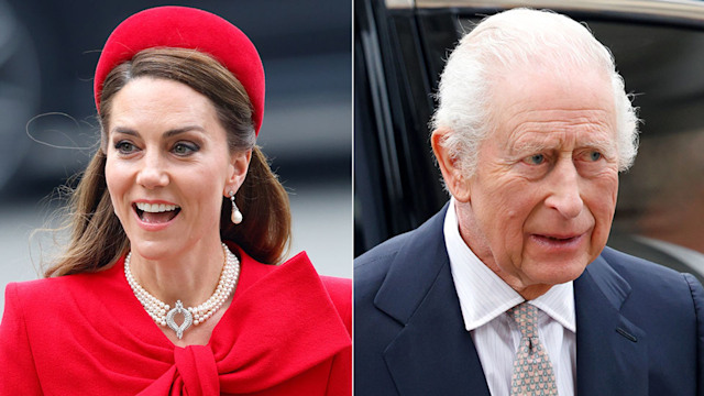 Kate Middleton and King Charles