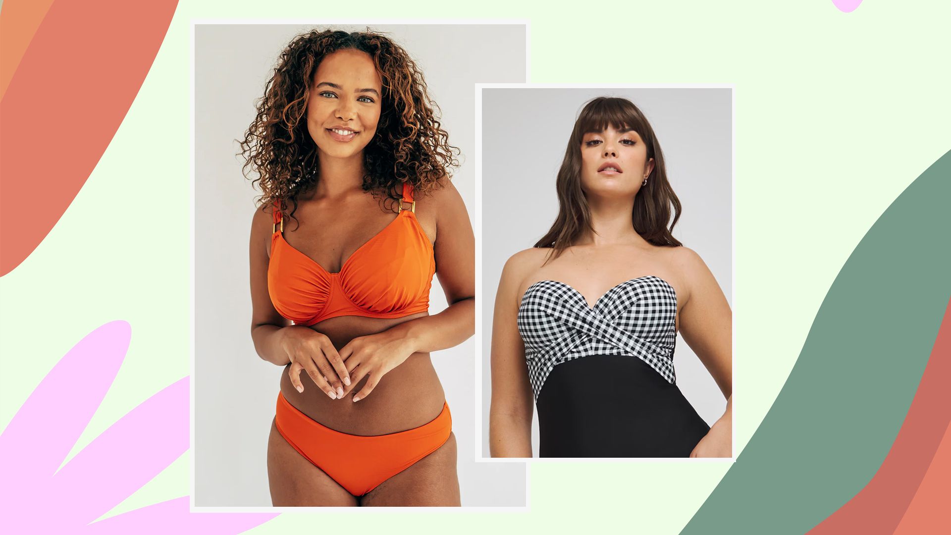 Swimwear for fuller busts from Core Swim and Simply Be