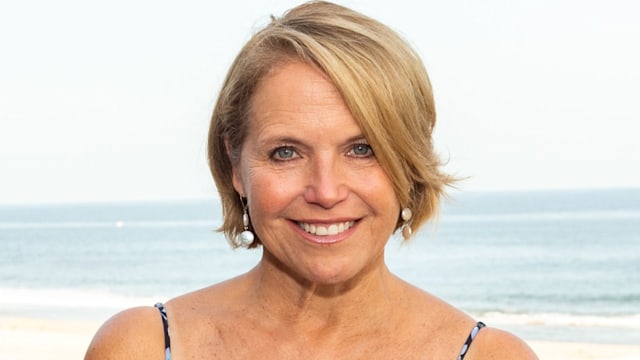 katie couric swimsuit beach