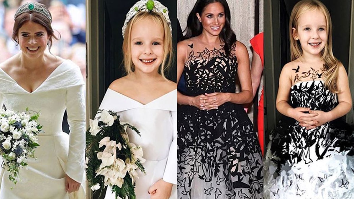 This Instagram star, 5, recreated Meghan Markle's dress out of PAPER ...
