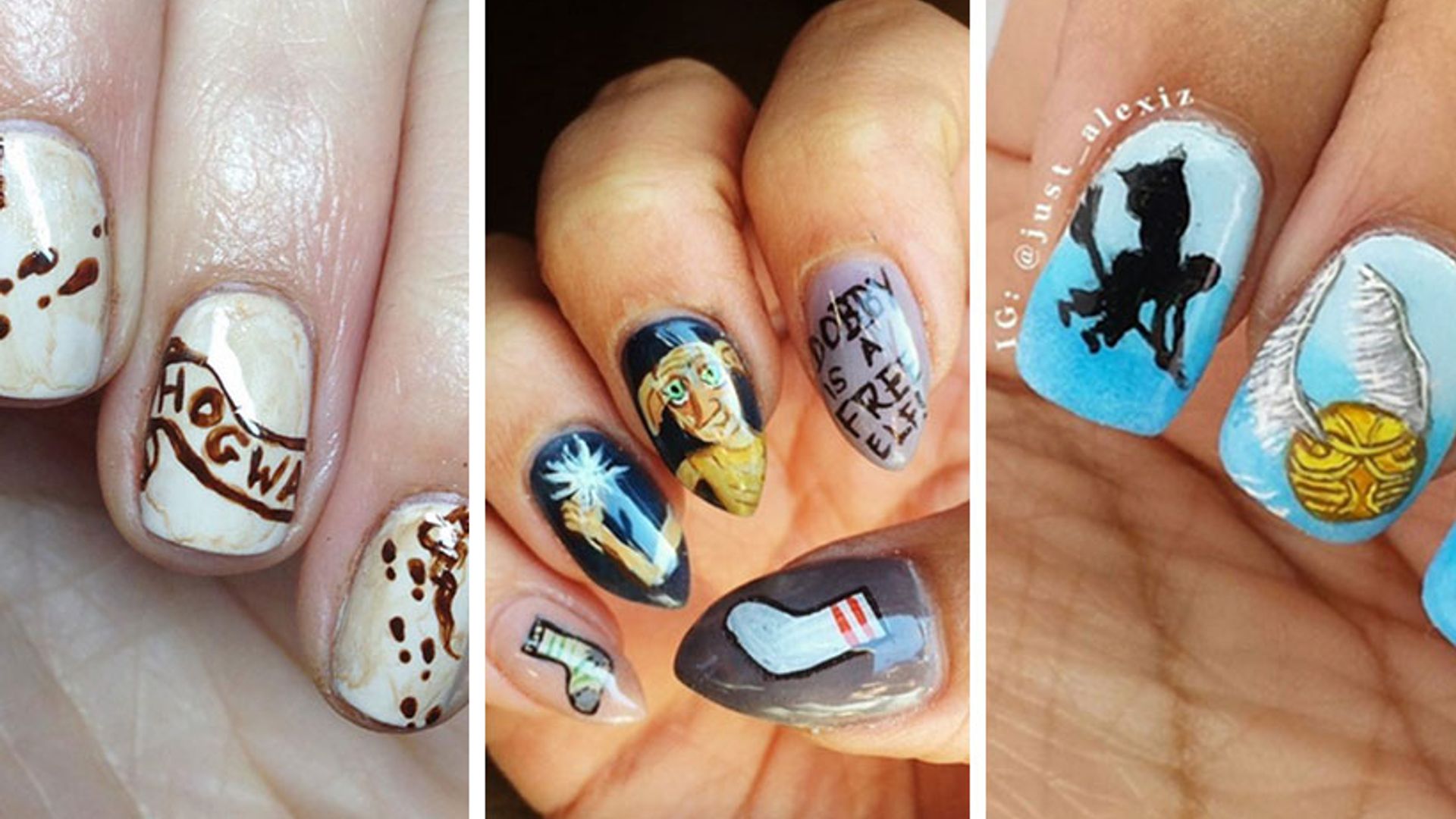 15 Harry Potter nail art designs that are seriously magical