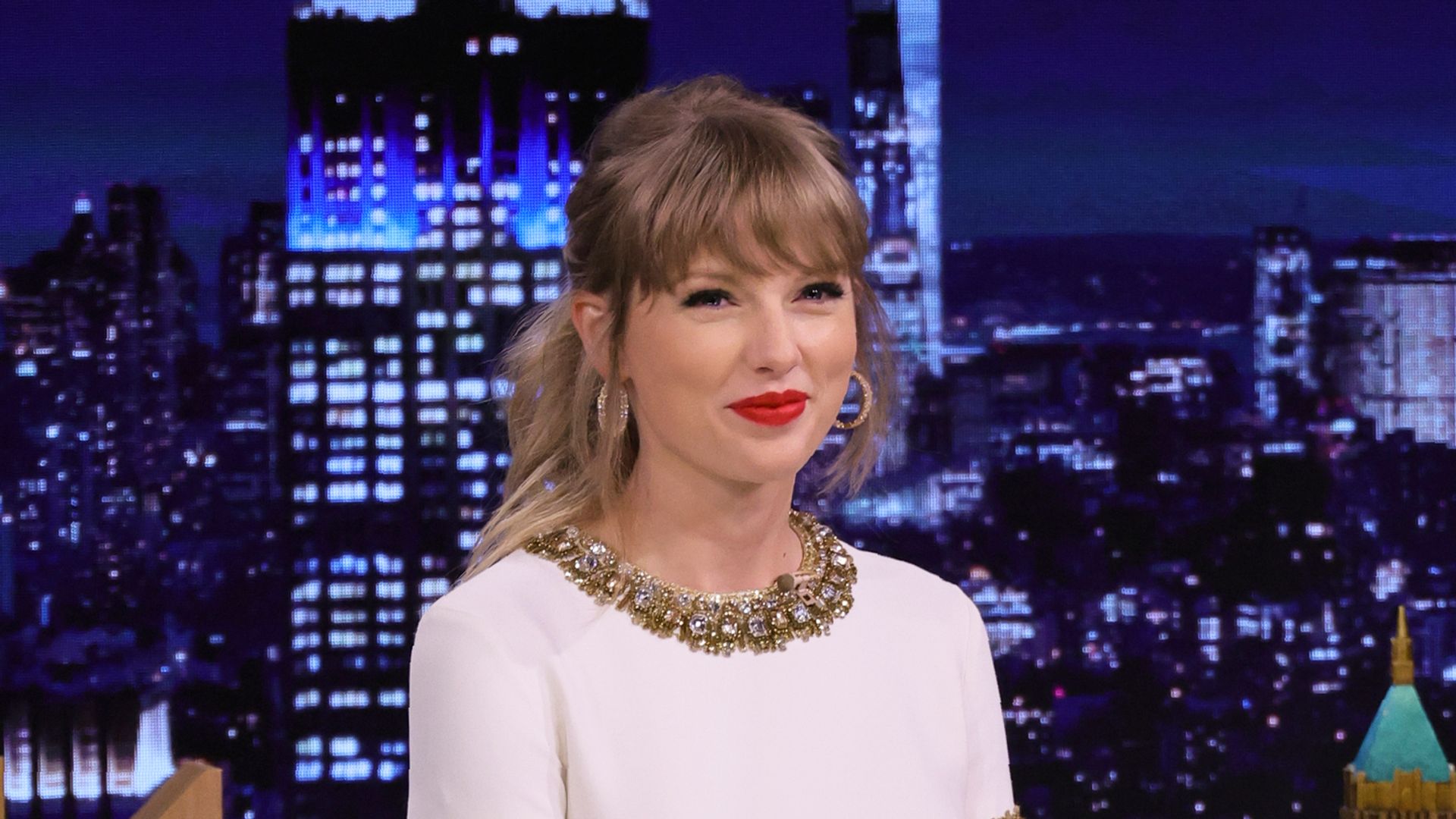 Singer-songwriter Taylor Swift during an interview on Thursday, November 11, 2021 