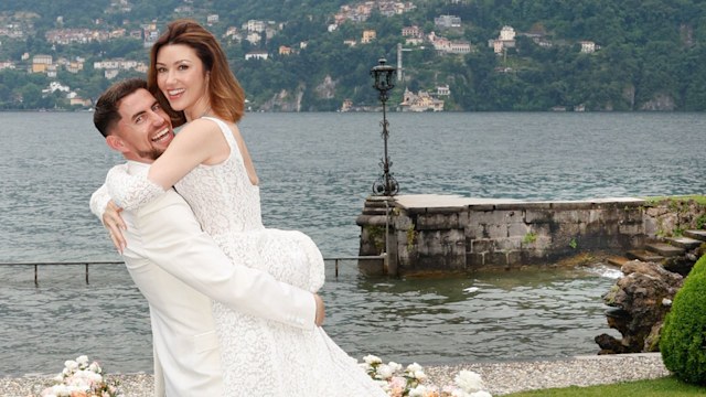 Arsenal star Jorginho married singer Cat Cavelli in Italy on Monday
