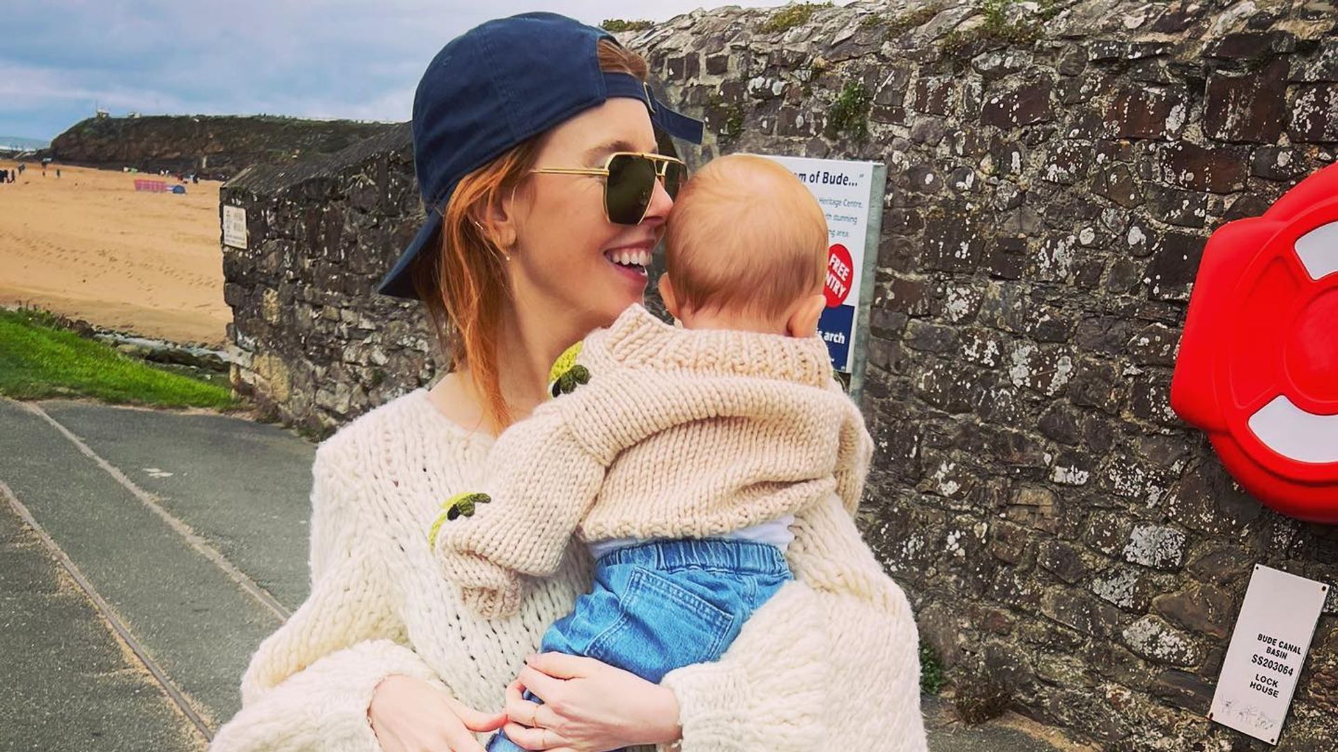 Stacey Dooley's daughter Minnie is her mini-me in edgy outfit for candid at-home photo