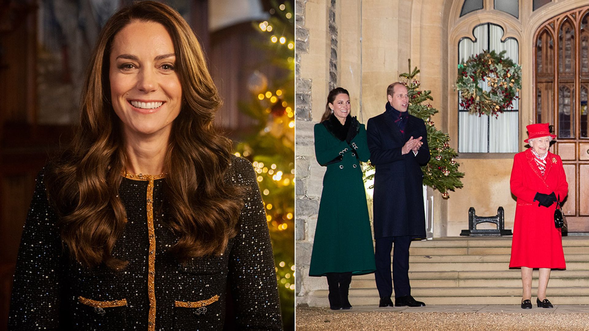 kate middleton william queen christmas time