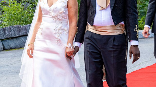 Martha Louise and Durek married in Geiranger, Norway