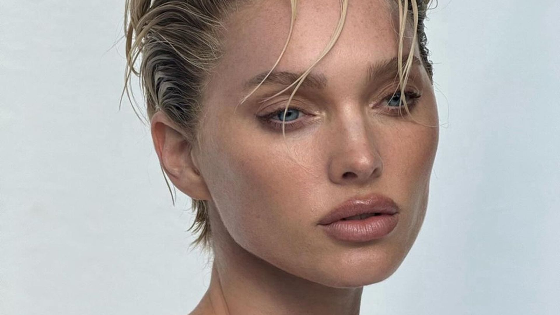 Elsa Hosk wows in plunging dress with shock hair transformation | HELLO!