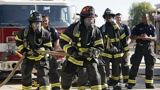 Chicago Fire photo with Johnny Wactor