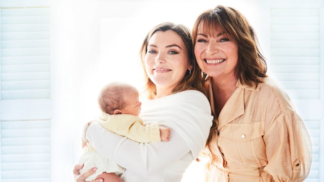 Lorraine Kelly and daughter Rosie pose with baby Billie in exclusive HELLO! shoot