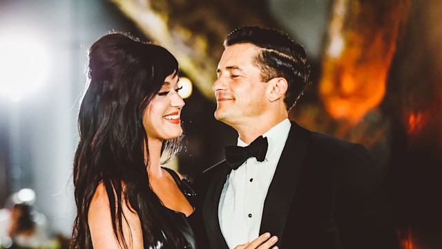 Katy Perry and Orlando Bloom attends The Academy Museum of Motion Pictures Opening Gala at Academy Museum of Motion Pictures on September 25, 2021 in Los Angeles, California.