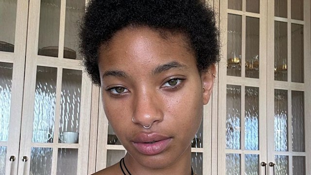 Willow Smith shares a selfie from her Malibu home on Instagram