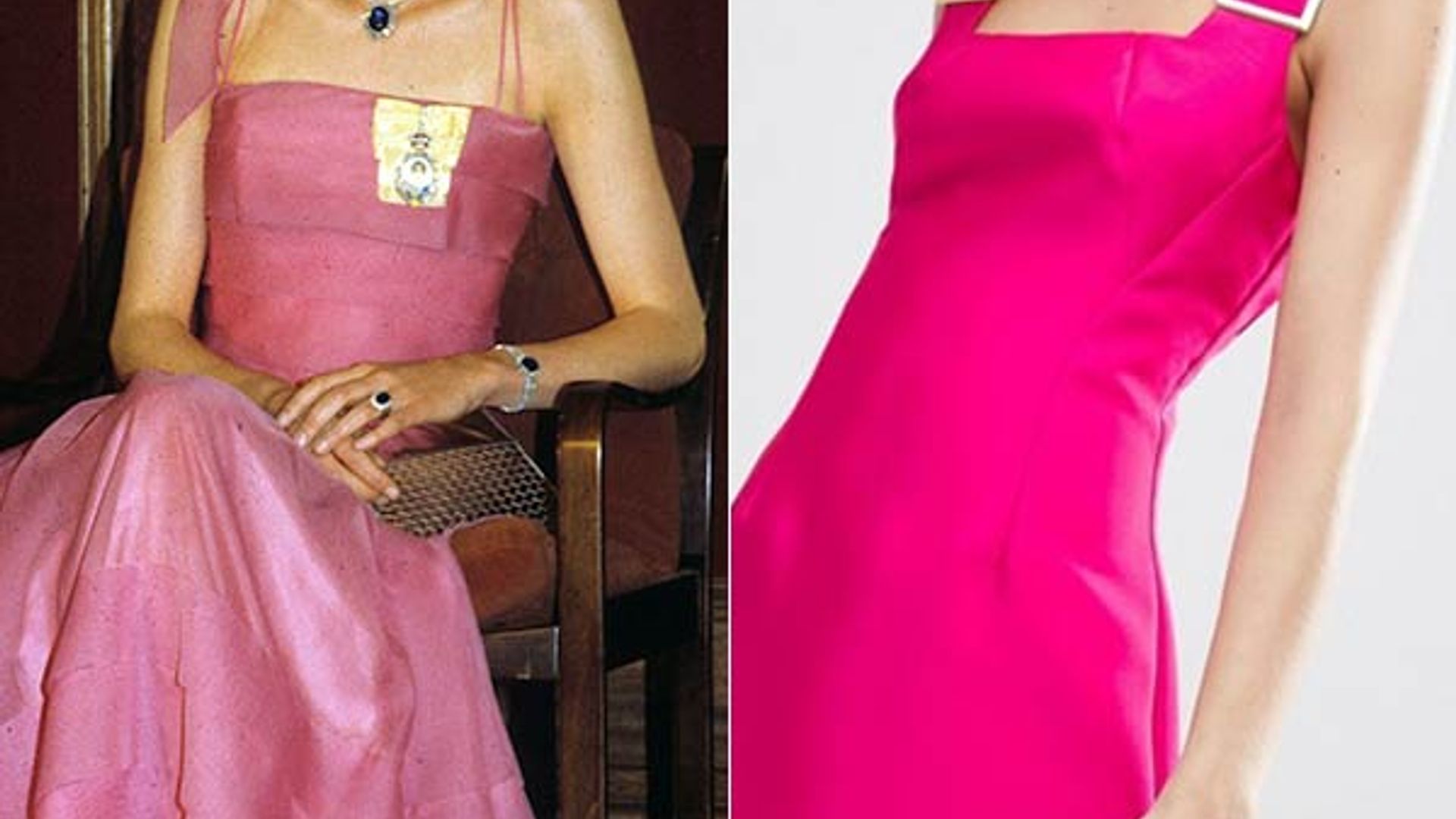 Princess Diana pink dress1