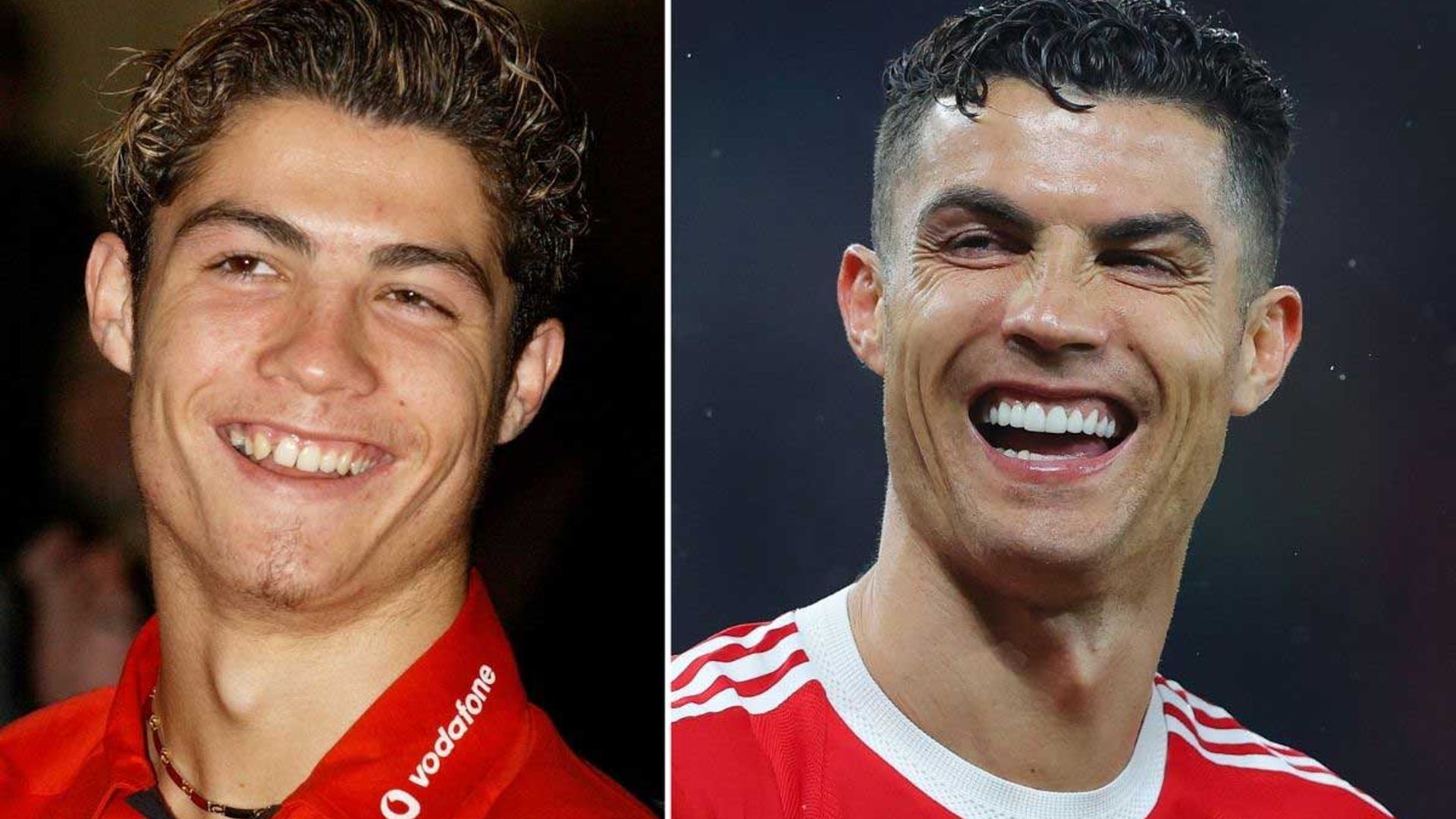 Cristiano Ronaldo smile transformation before and after: What has the footballer done to his teeth? | HELLO!