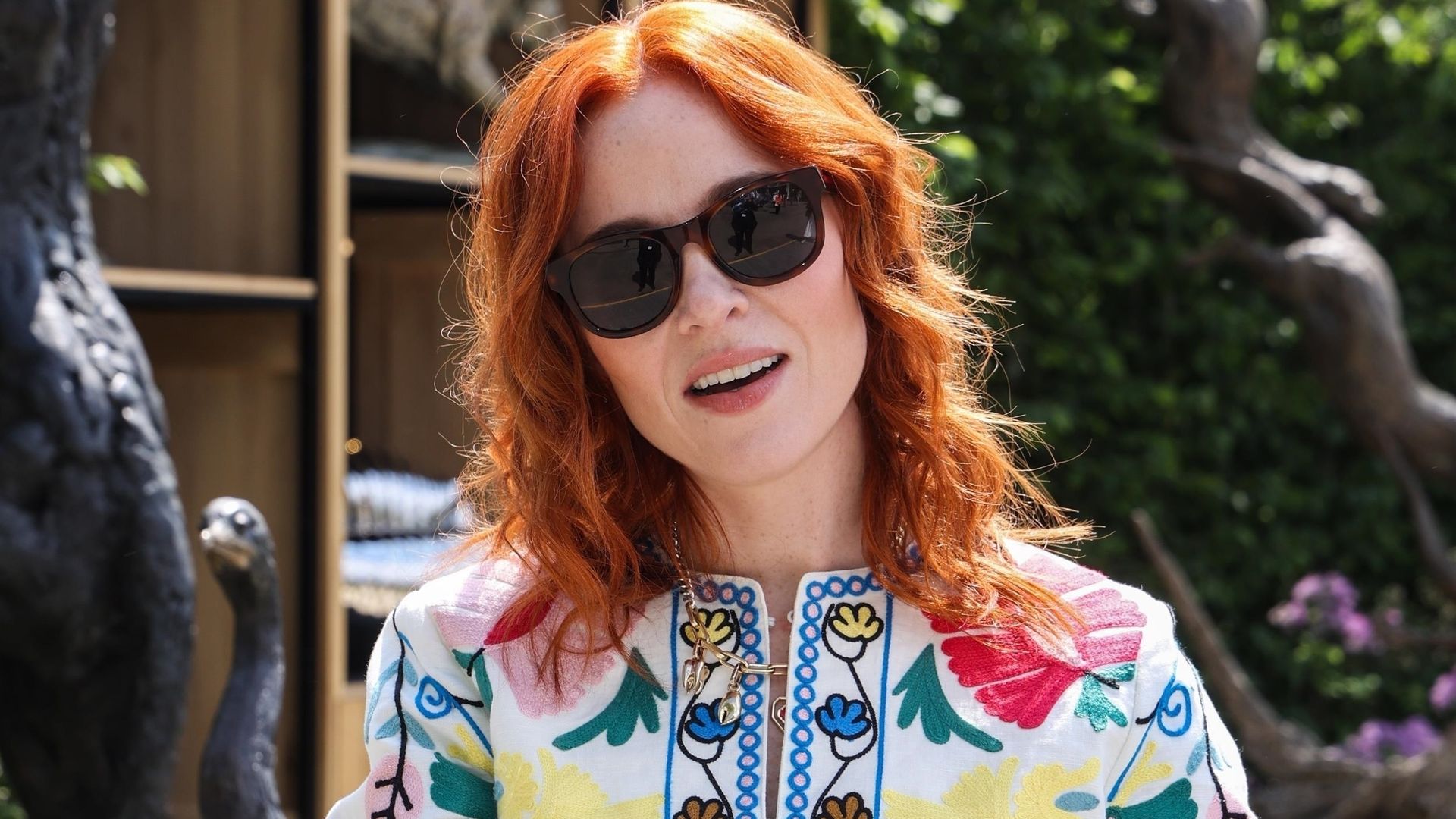 Angela Scanlon attending the RHS Chelsea Flower Show
