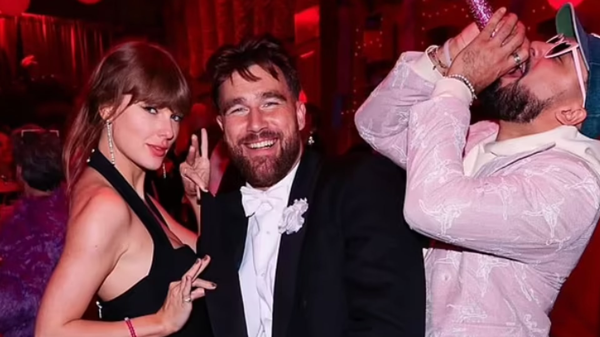 Taylor and Travis celebrate major news