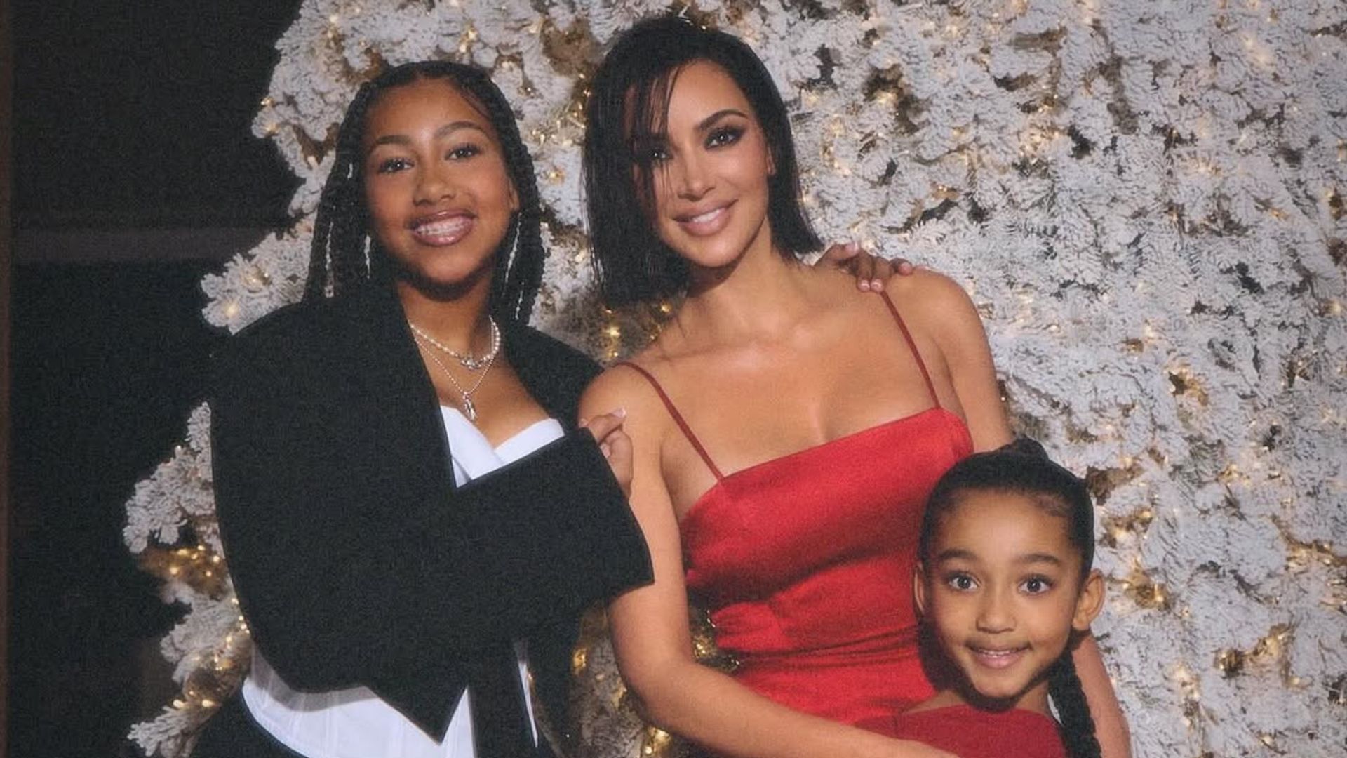 Kim Kardashian's daughter Chicago steals the show in family photos