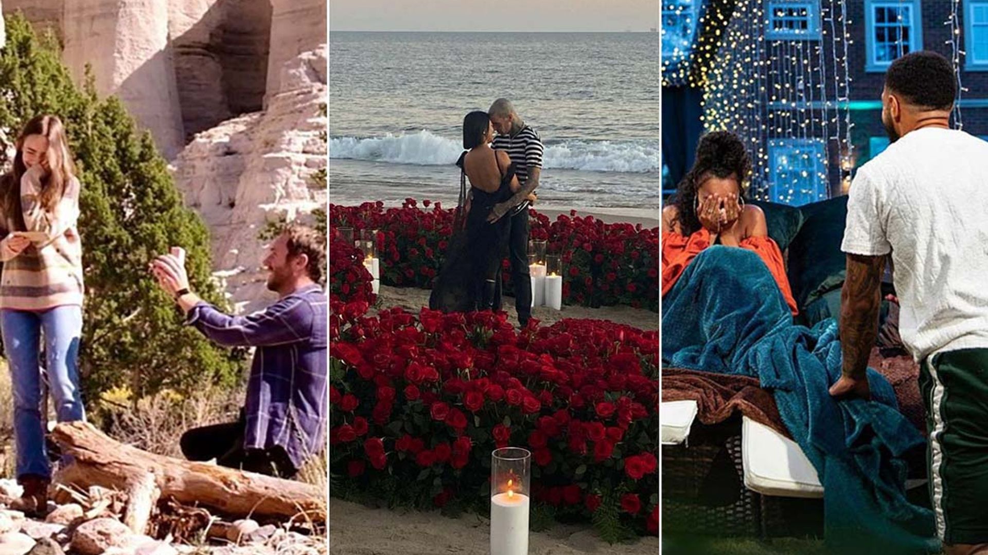 22 celebrity proposals that are too romantic for words: Kourtney Kardashian, Katy Perry & more