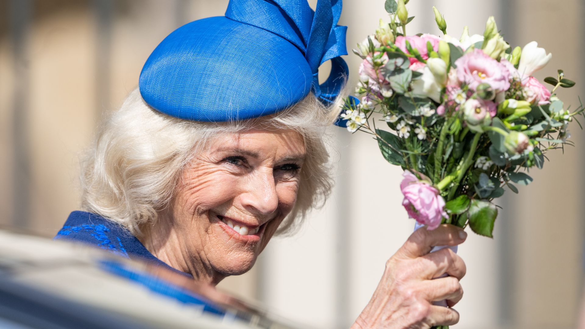 Camilla, Queen Consort attends Easter Mattins Service