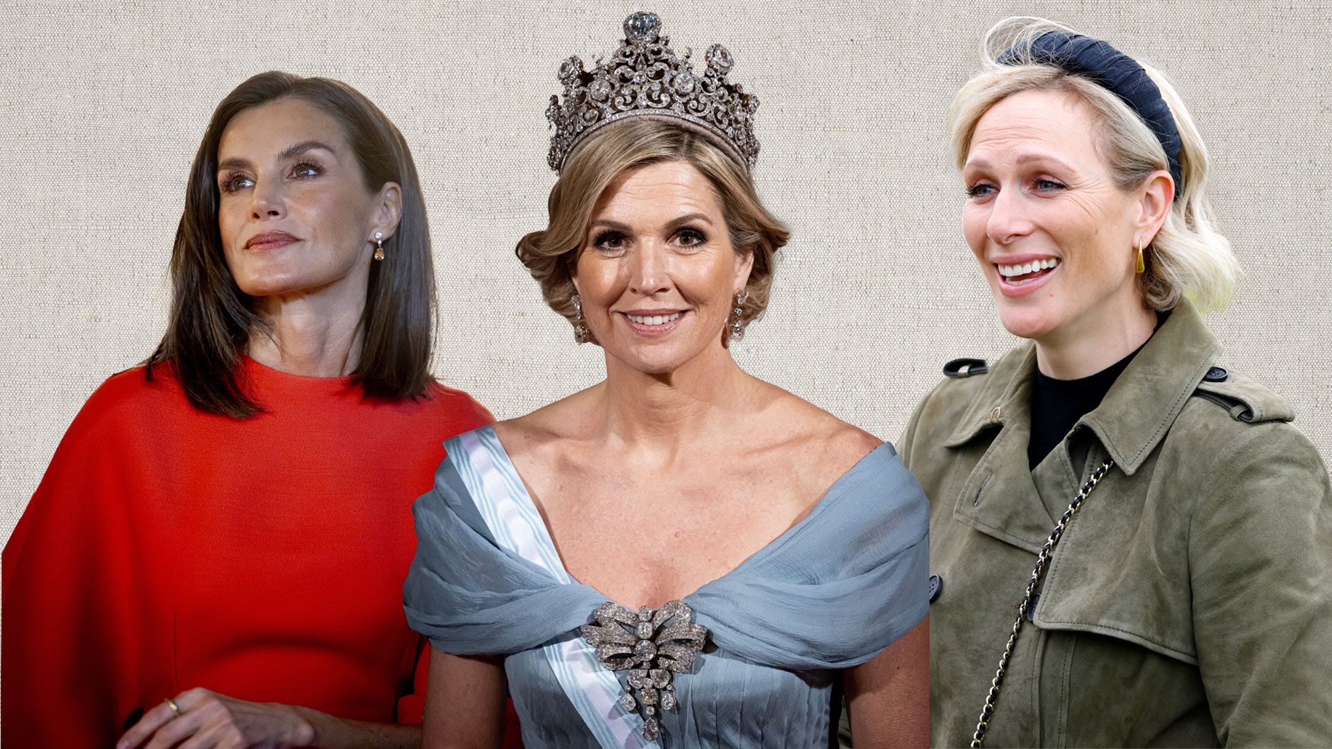 Royal Style Watch: from Queen Maxima's breathtaking tiara to Zara Tindall's leather skinny jeans