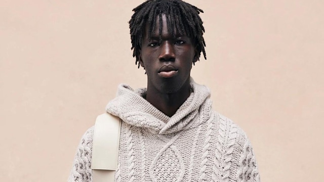 Cable-Knit Hoodie Fear Of God Essentials