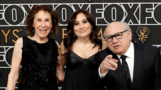 Rhea Perlman, Lucy DeVito and Danny DeVito