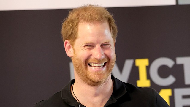 Prince Harry laughing