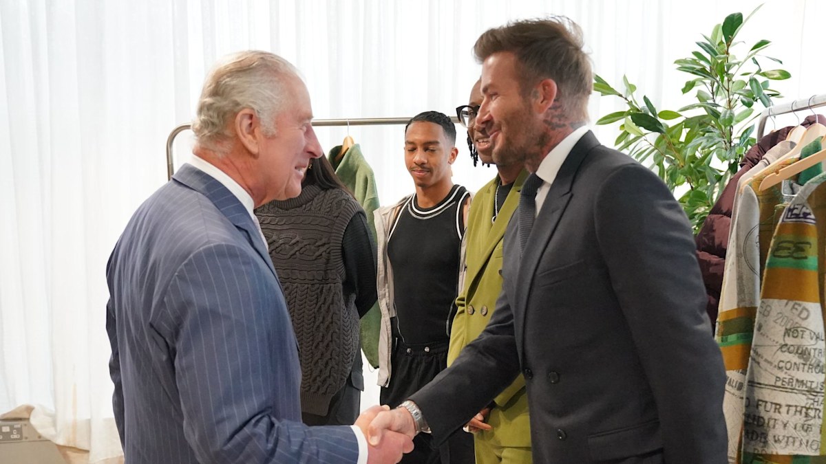 WATCH: King Charles’s surprising reaction to David Beckham’s gift