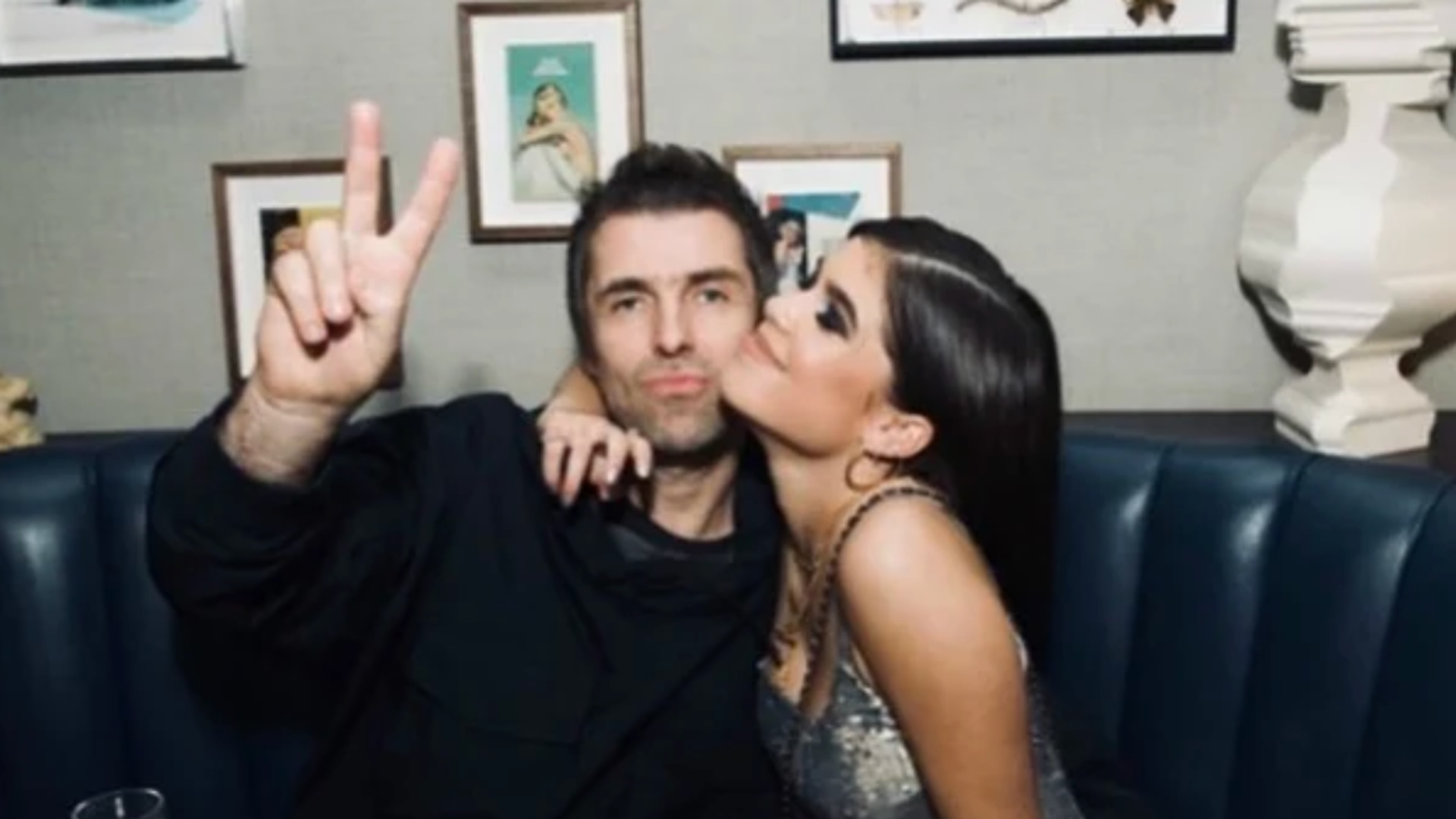 Molly Moorish and Liam Gallagher