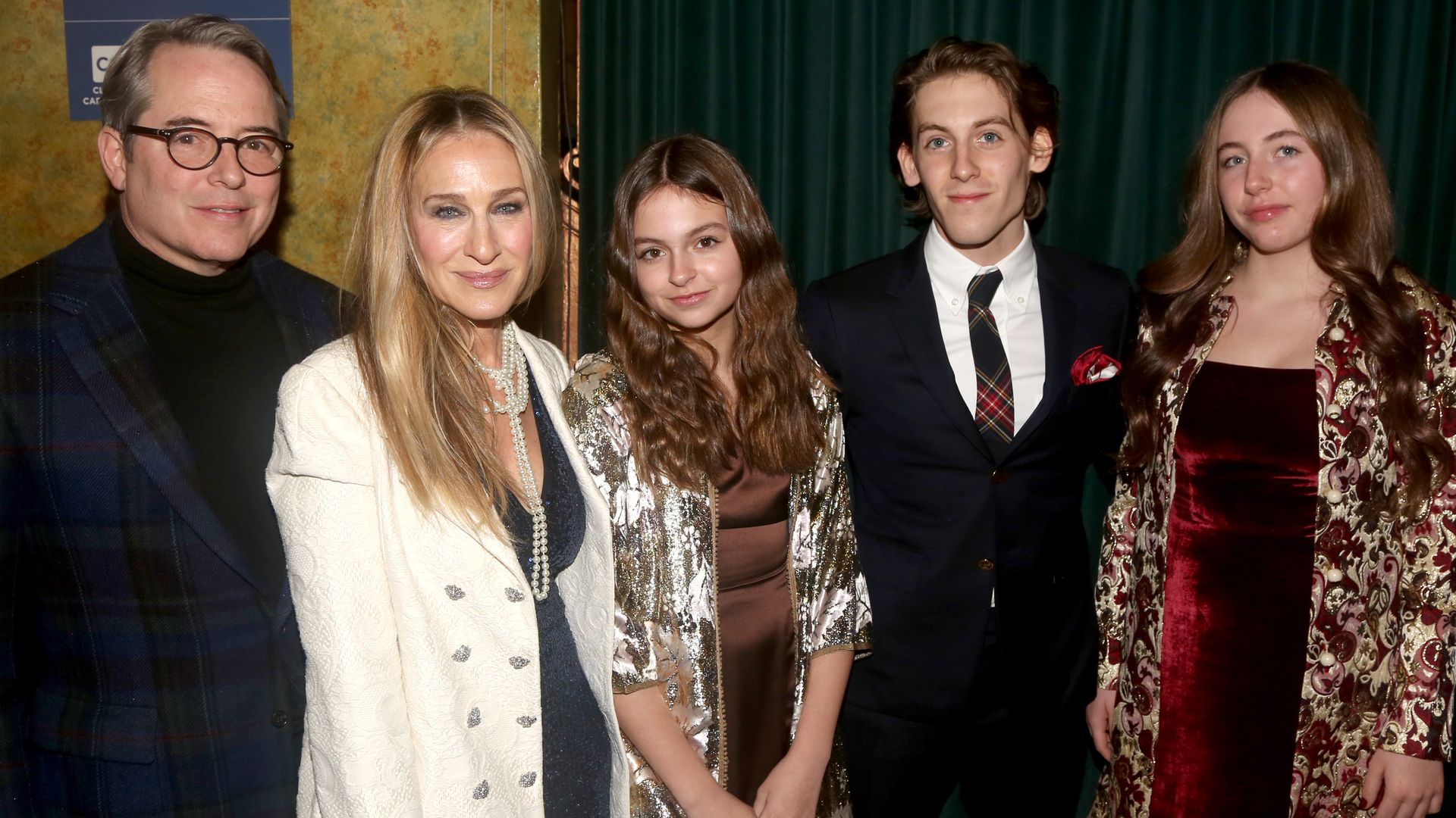 Sarah Jessica Parker and her family 