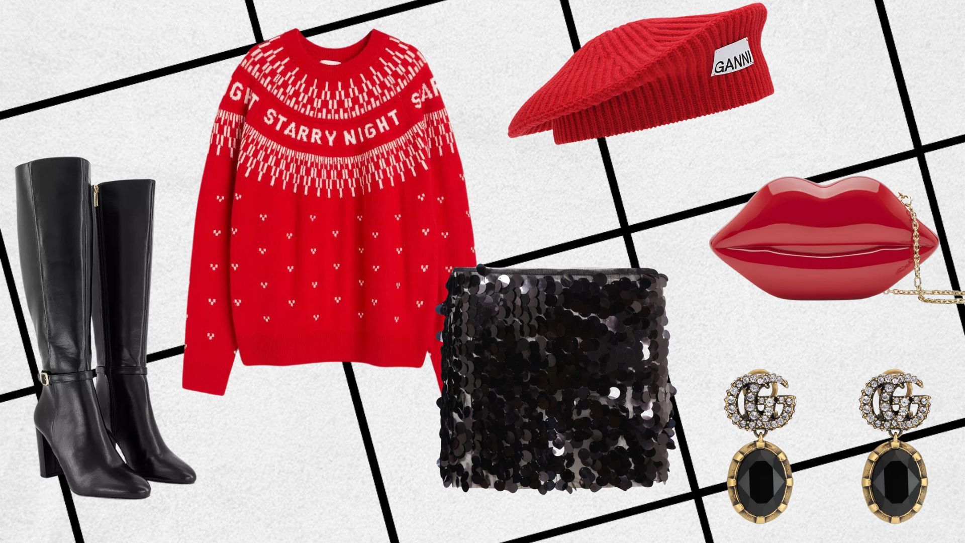 How to wear a Christmas jumper and still look categorically chic