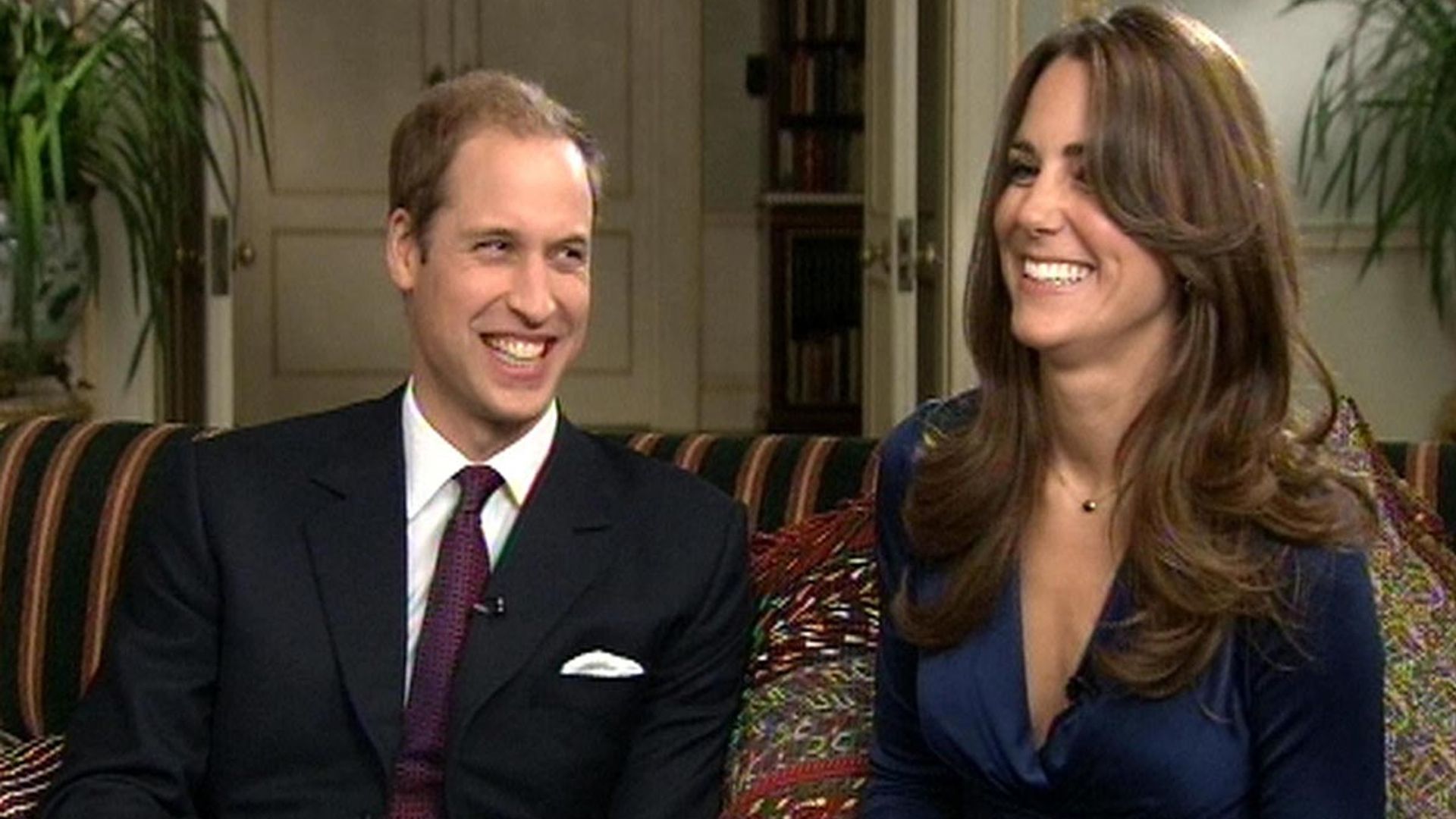 william kate engagement interview