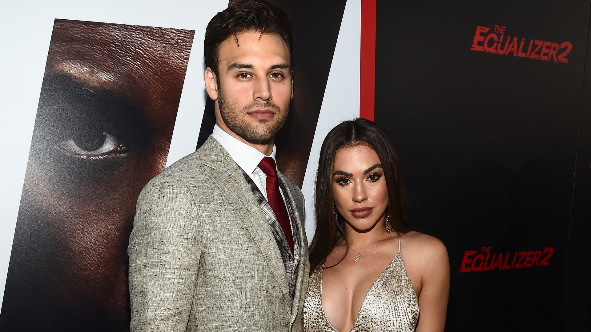 Ryan Guzman and Chrysti Ane on red carpet