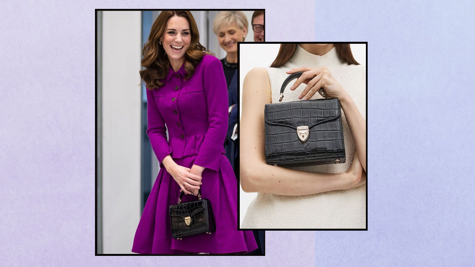 Always wanted Princess of Wales' Aspinal bag? I've just spotted it with 20% off