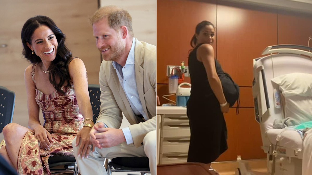 Meghan Markle and Prince Harry twerk in video taken during hospital labour