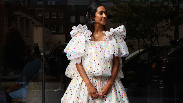 I Wore My Wedding Dress To London Fashion Week And This Is How It Went