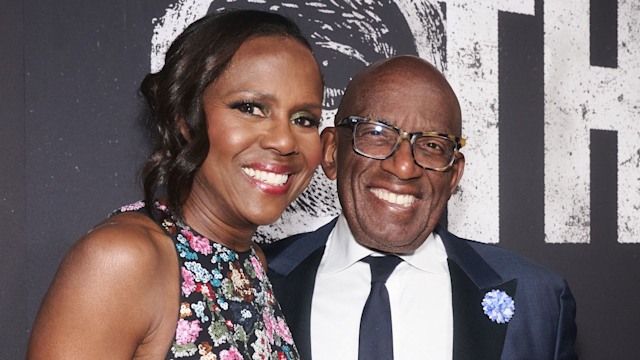 Al Roker and Deborah Roberts on the red carpet