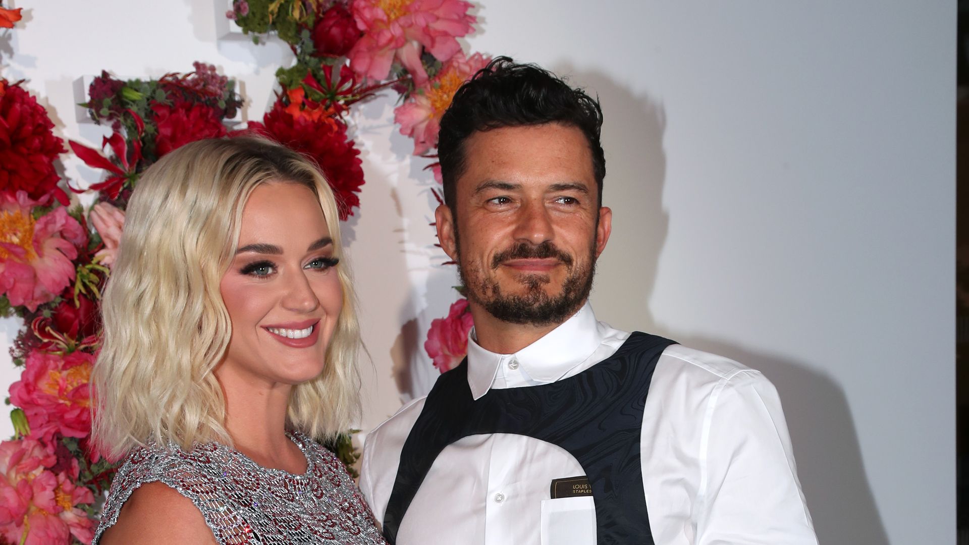 Katy Perry and Orlando Bloom attend Louis Vuitton Parfum hosts dinner at Fondation Louis Vuitton on July 05, 2021 in Paris, France