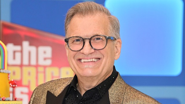 drew carey wearing gold jacket on the price is right
