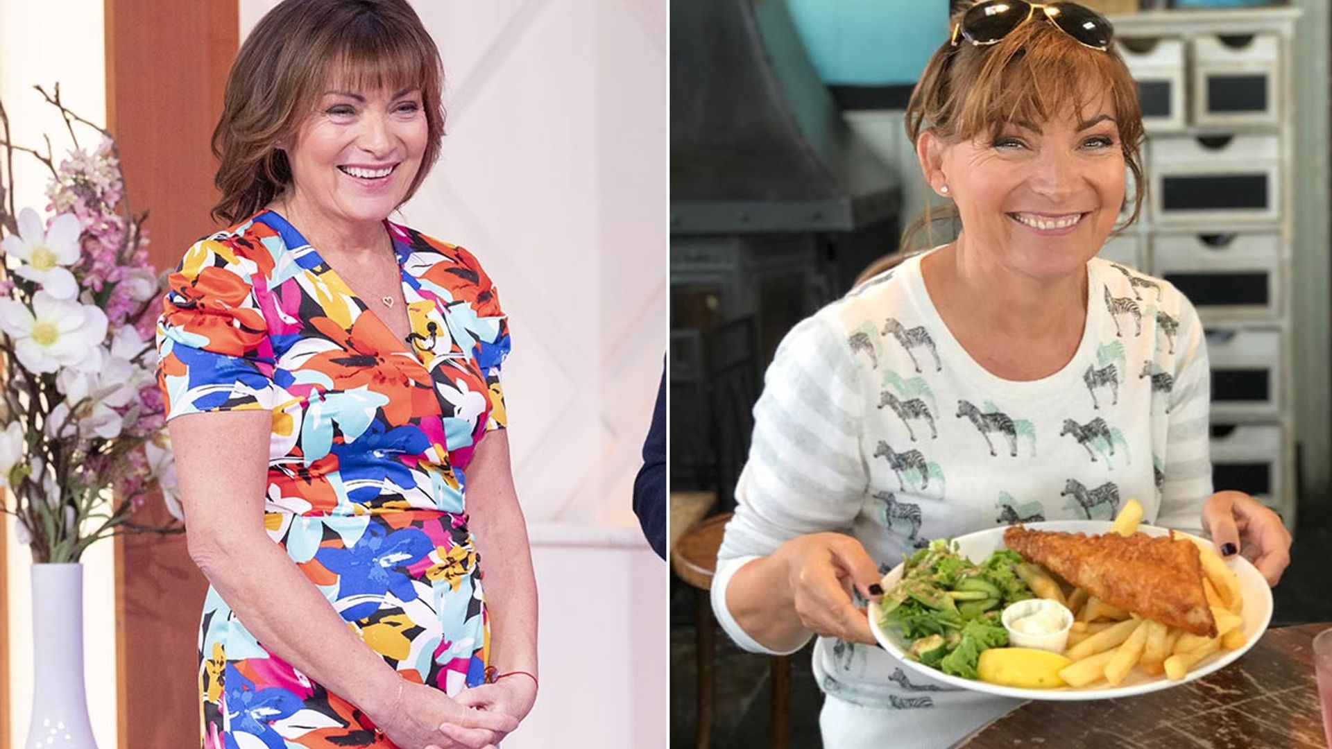 Lorraine Kelly's daily diet: the TV presenter's breakfast, lunch and dinner revealed