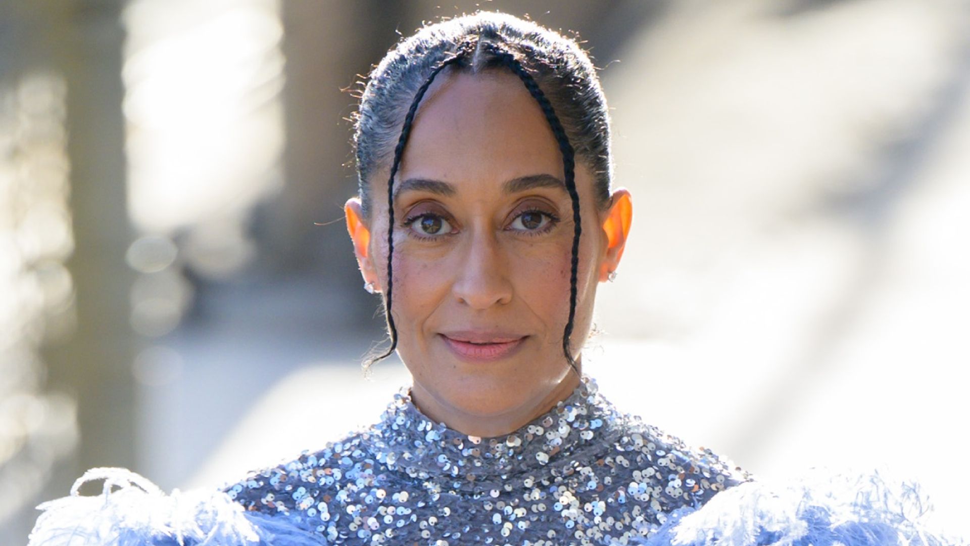tracee ellis ross sequined dress