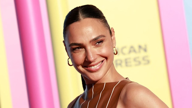 Israeli actress Gal Gadot arrives for the world premiere of "Barbie" at the Shrine Auditorium in Los Angeles, on July 9, 2023. (Photo by Michael Tran / AFP) (Photo by MICHAEL TRAN/AFP via Getty Images)