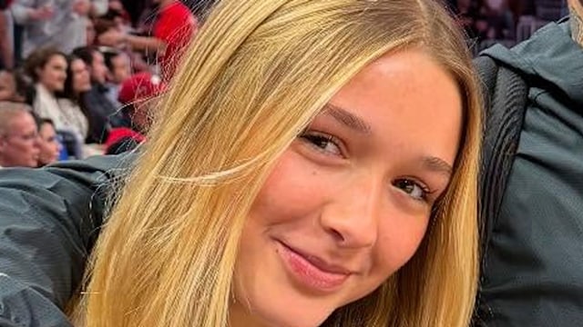Harper Beckham blonde hair