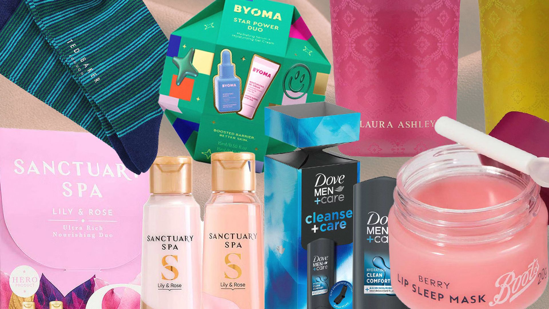 I went to Boots and found all my stocking fillers for the whole family - here's what I'm wrapping
