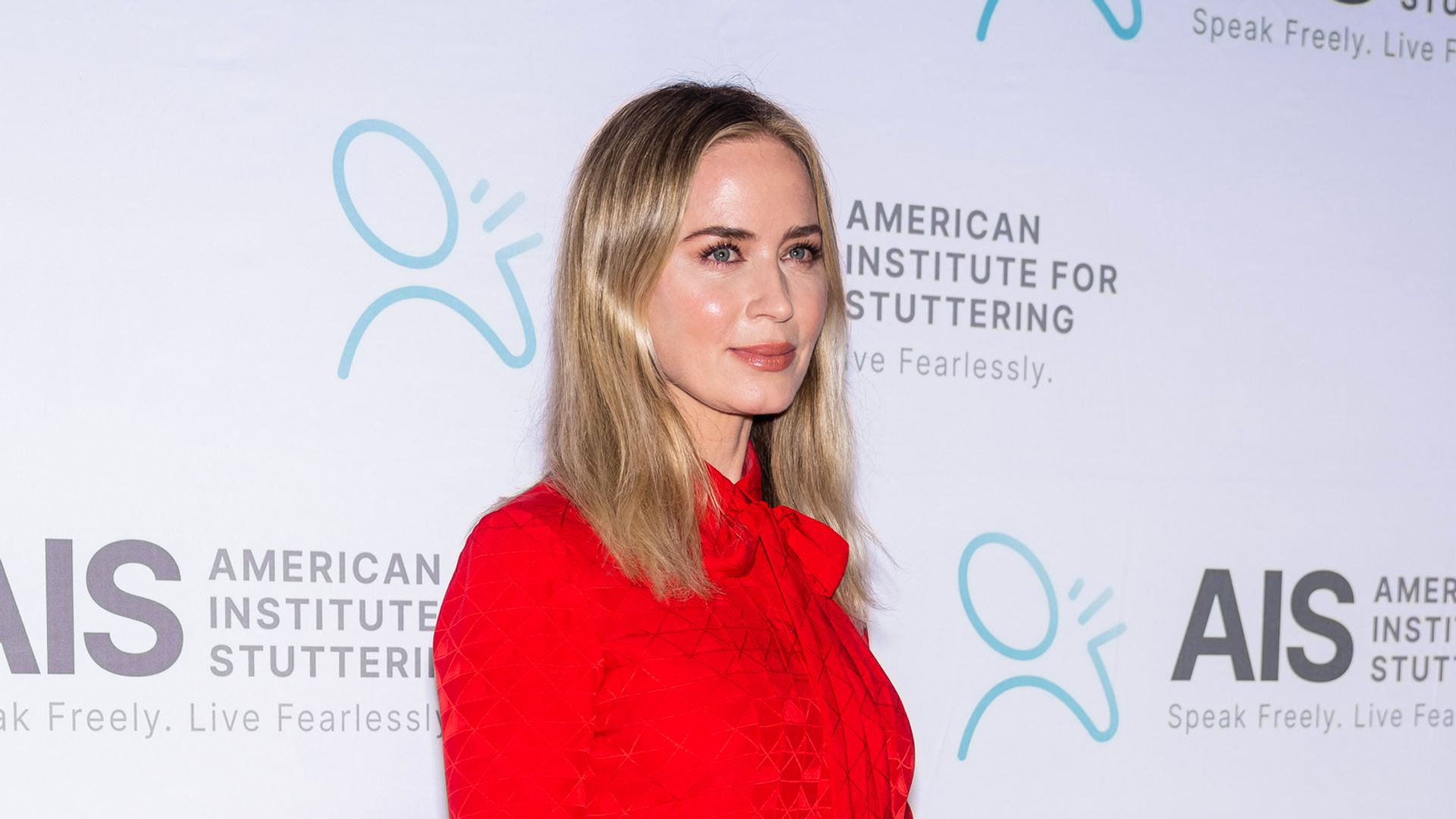 Emily Blunt attends the 17th Annual American Institute for Stuttering Gala at 583 Park Avenue on June 12, 2023 in New York City