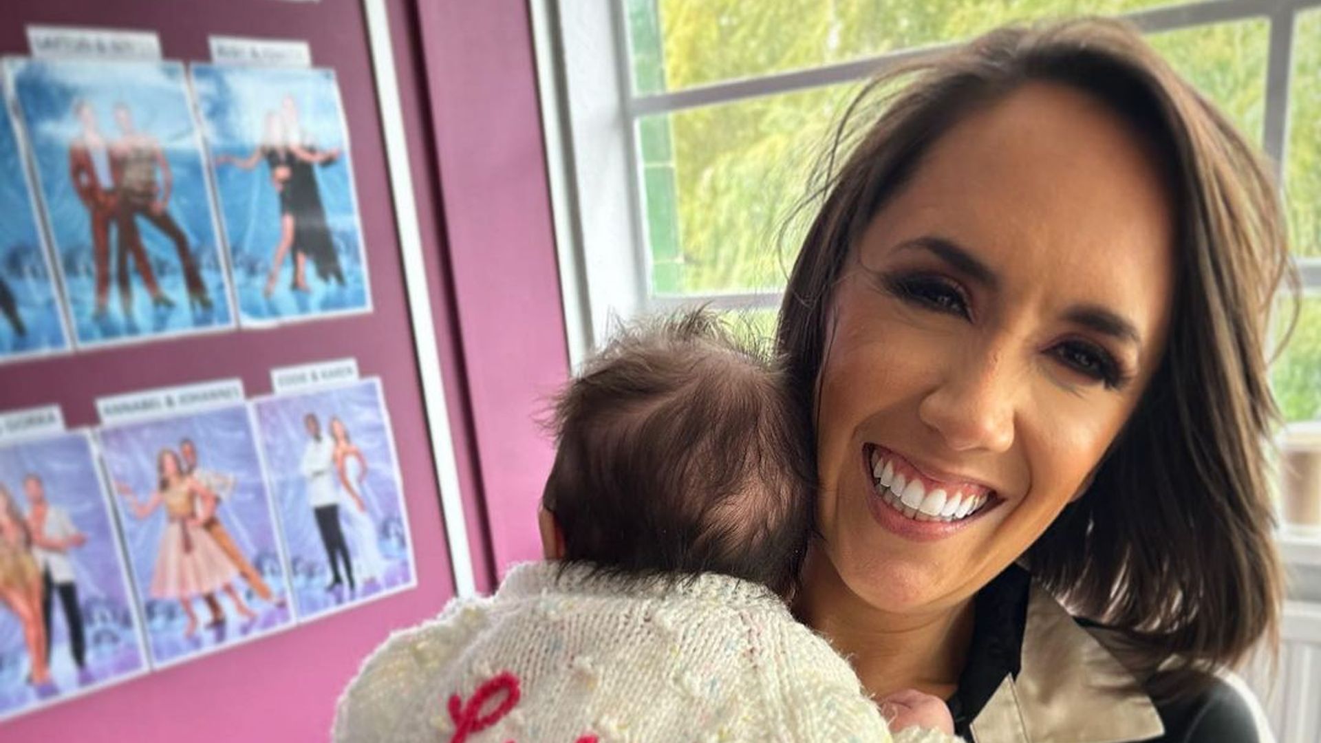 Janette Manrara shares adorable photo of baby Lyra reuniting with Strictly star for special occasion