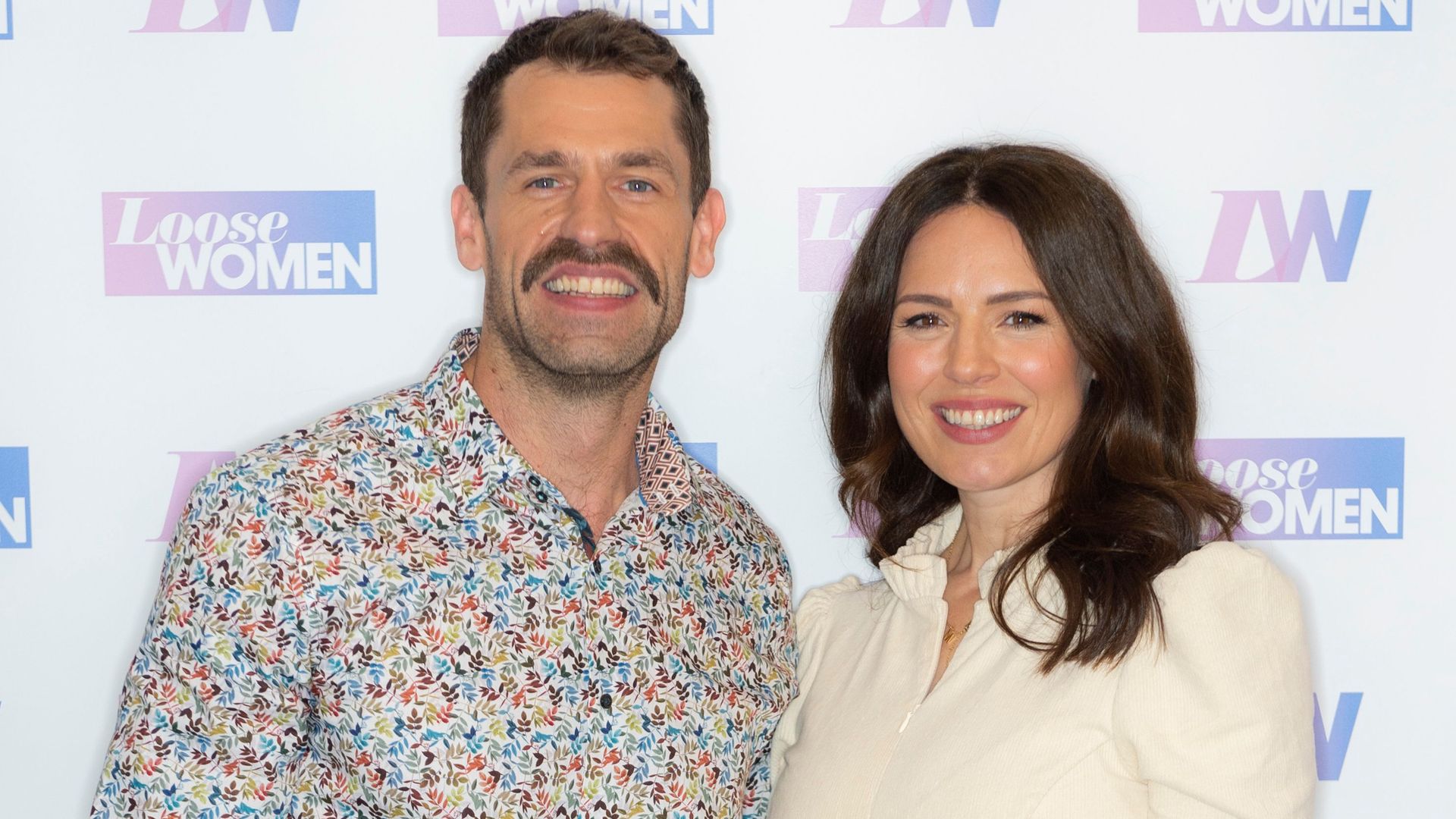 Kelvin Fletcher and wife Liz surrounded by their children as they make