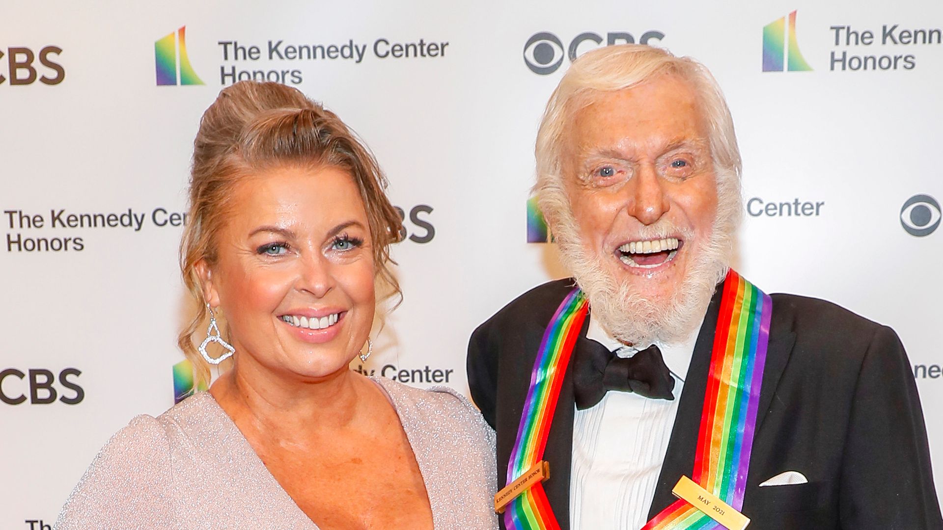 Arlene Silver and Dick Van Dyke attend the 43rd Annual Kennedy Center Honors at The Kennedy Center on May 21, 2021 in Washington, DC.