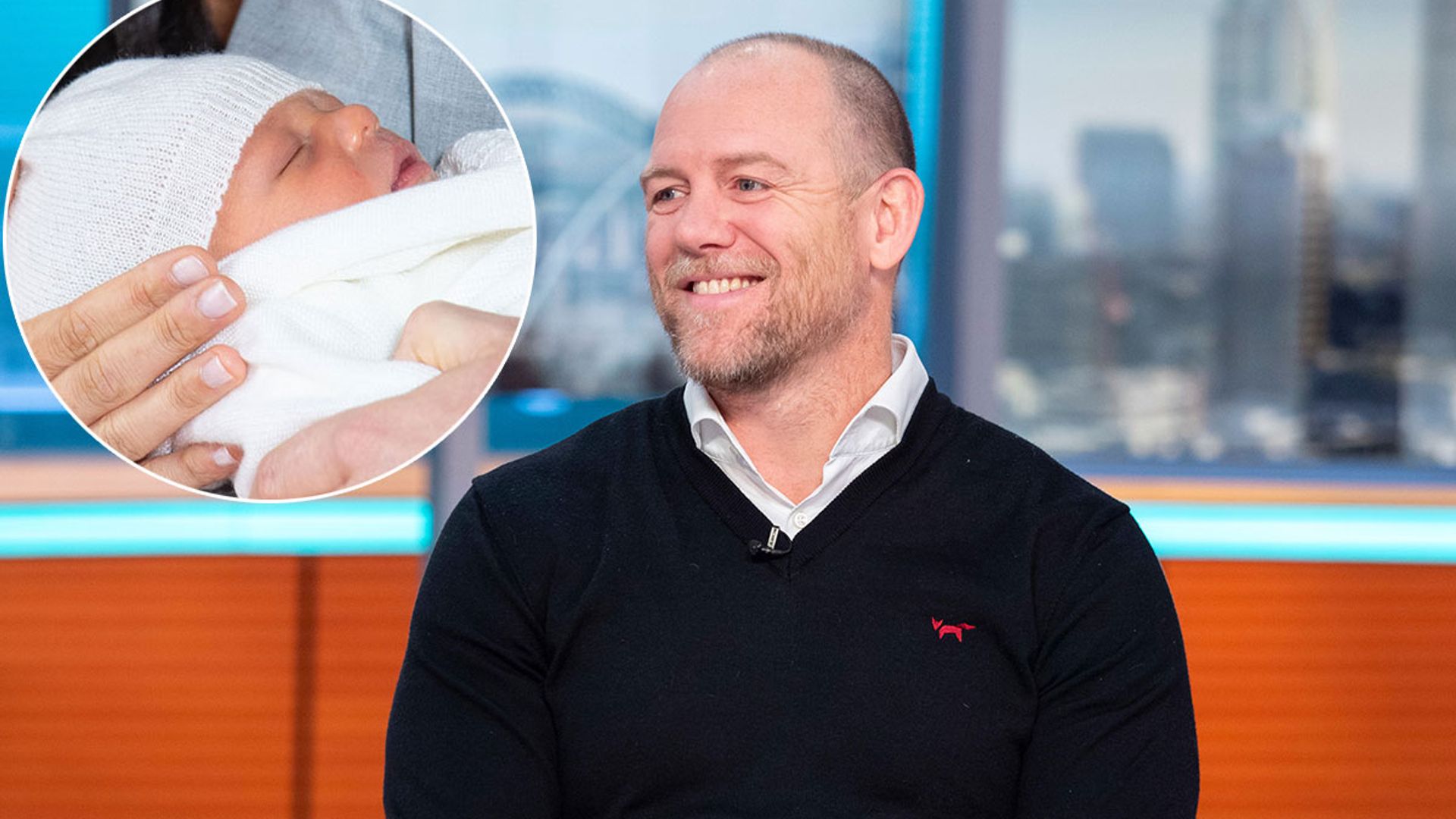 Mike Tindall baby Archie Harrison